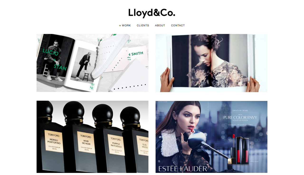 Squarespace Wireframe Build | Lloyd & Co.