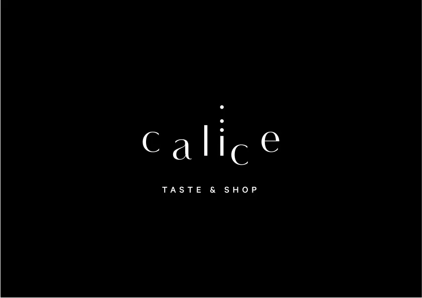 Calice Taste & Shop / logo design