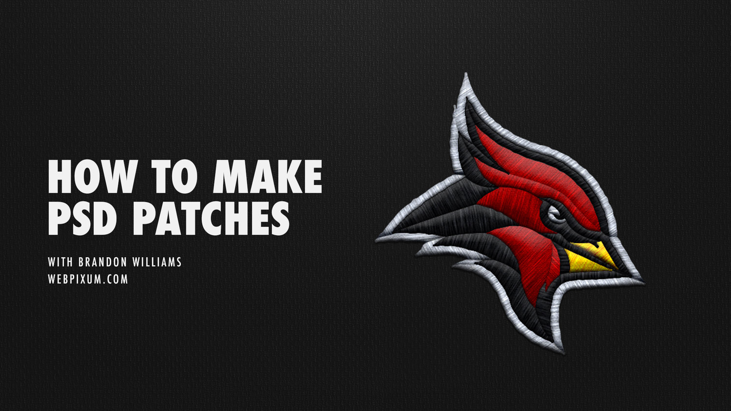 How to Create Embroidered Patch in Photoshop (Patch Maker Tools App) 