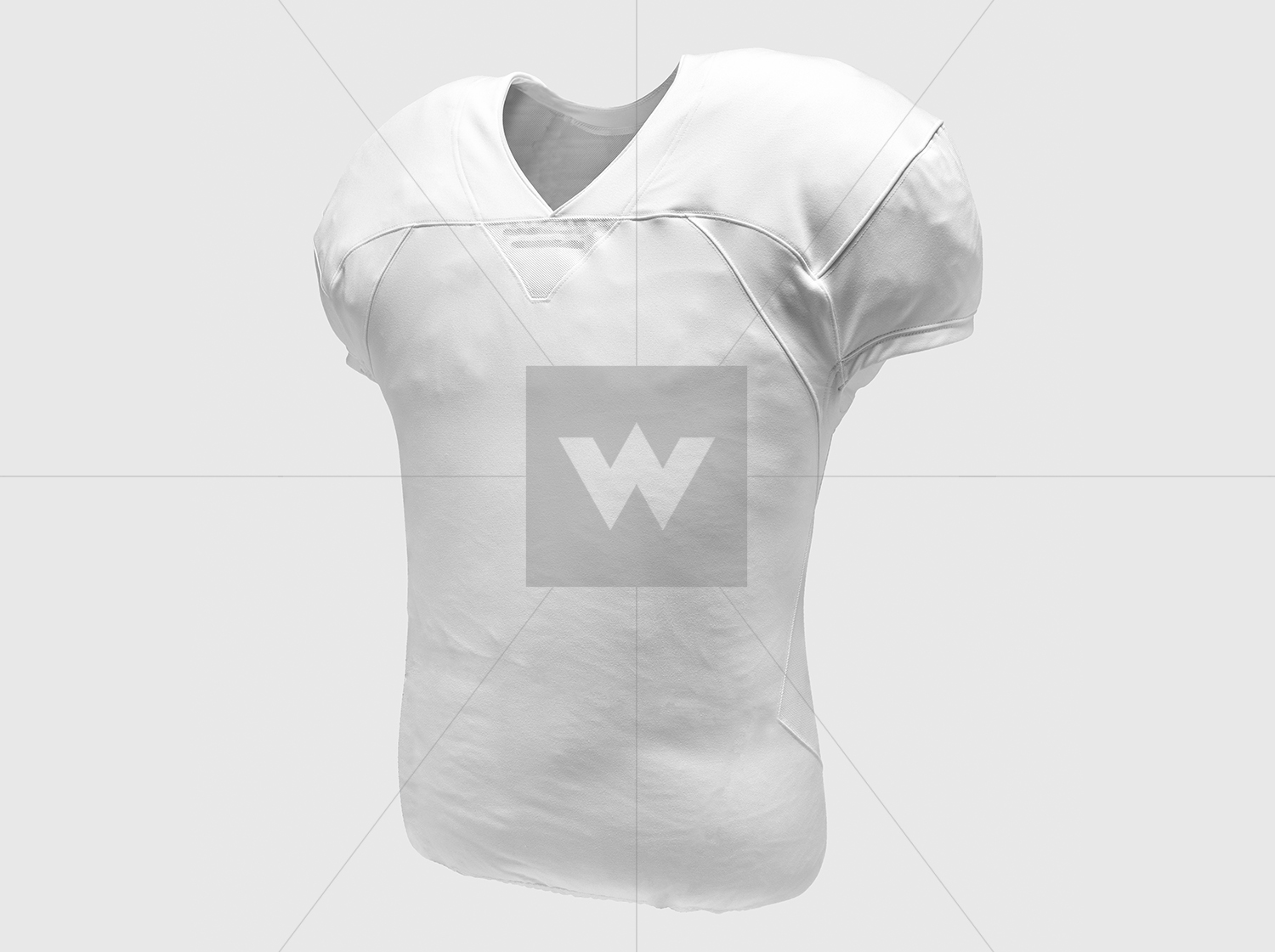 Design american football jersey, uniform 3d mockup by