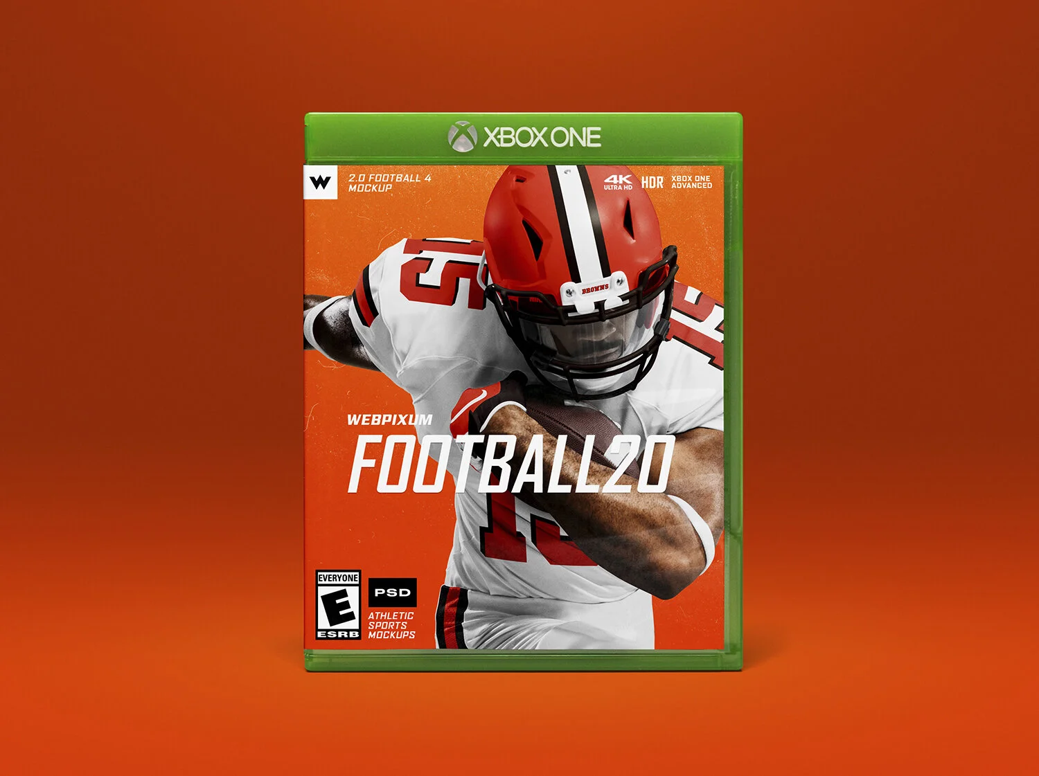 Download E Sports Xbox One Case Free Webpixum Sports Mockups PSD Mockup Templates