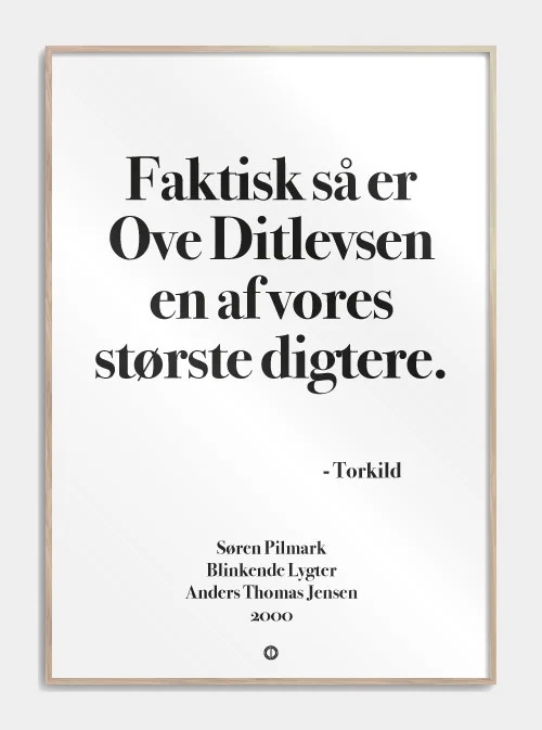 Blevet et citat, der optræder, er blevet plakat