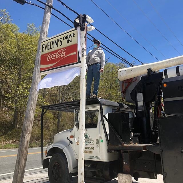 Old faithful getting a facelift for opening day!!! MA&Ntilde;ANA BABY!!