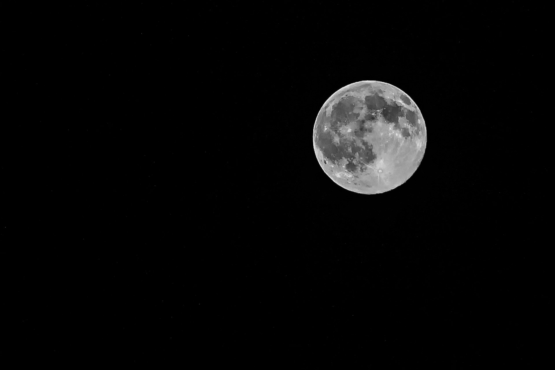 Full Moon, Big Sky, July 2, 2015, 