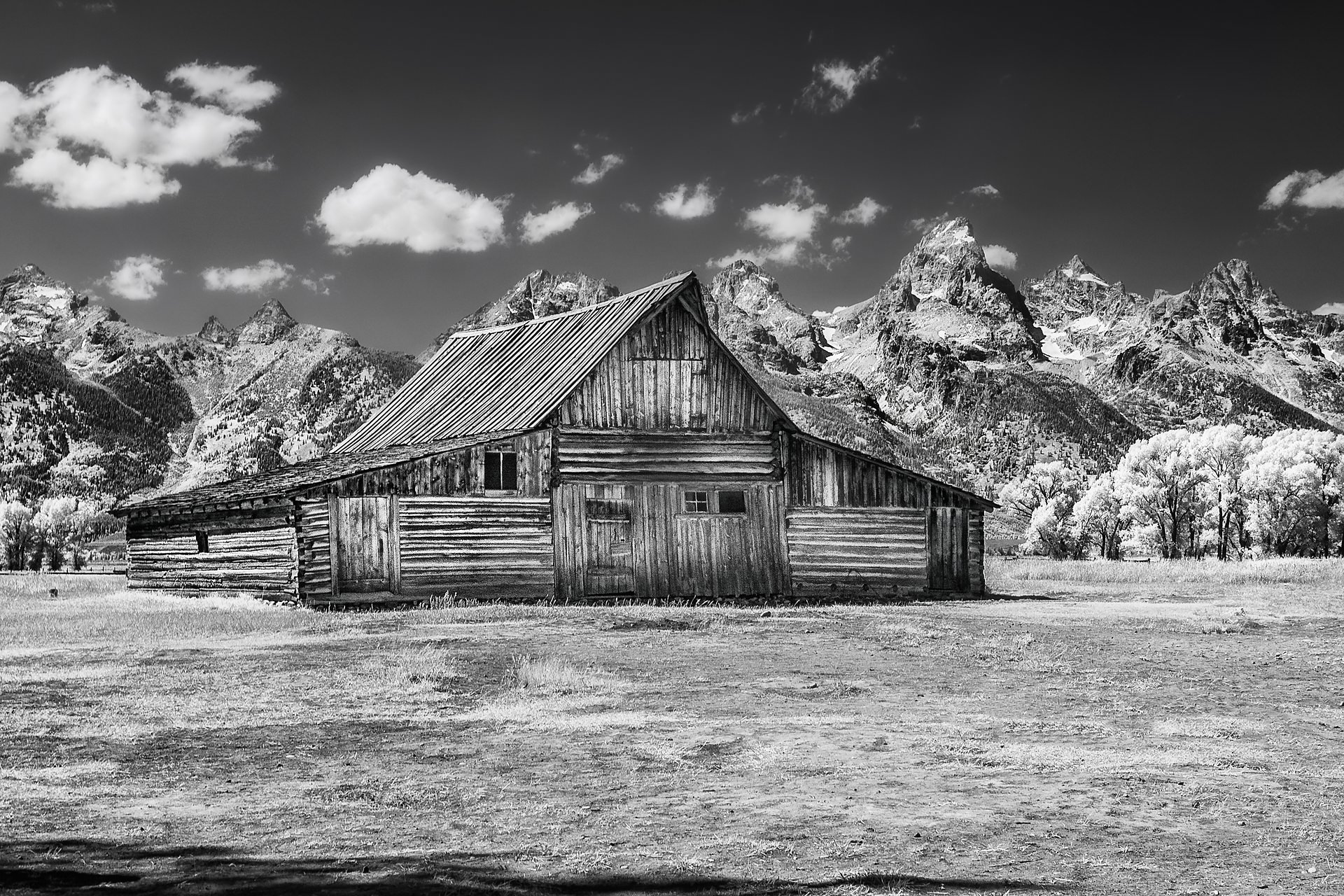 Moulton Barn, Morman Row, Grand Teton Park, Wyoming