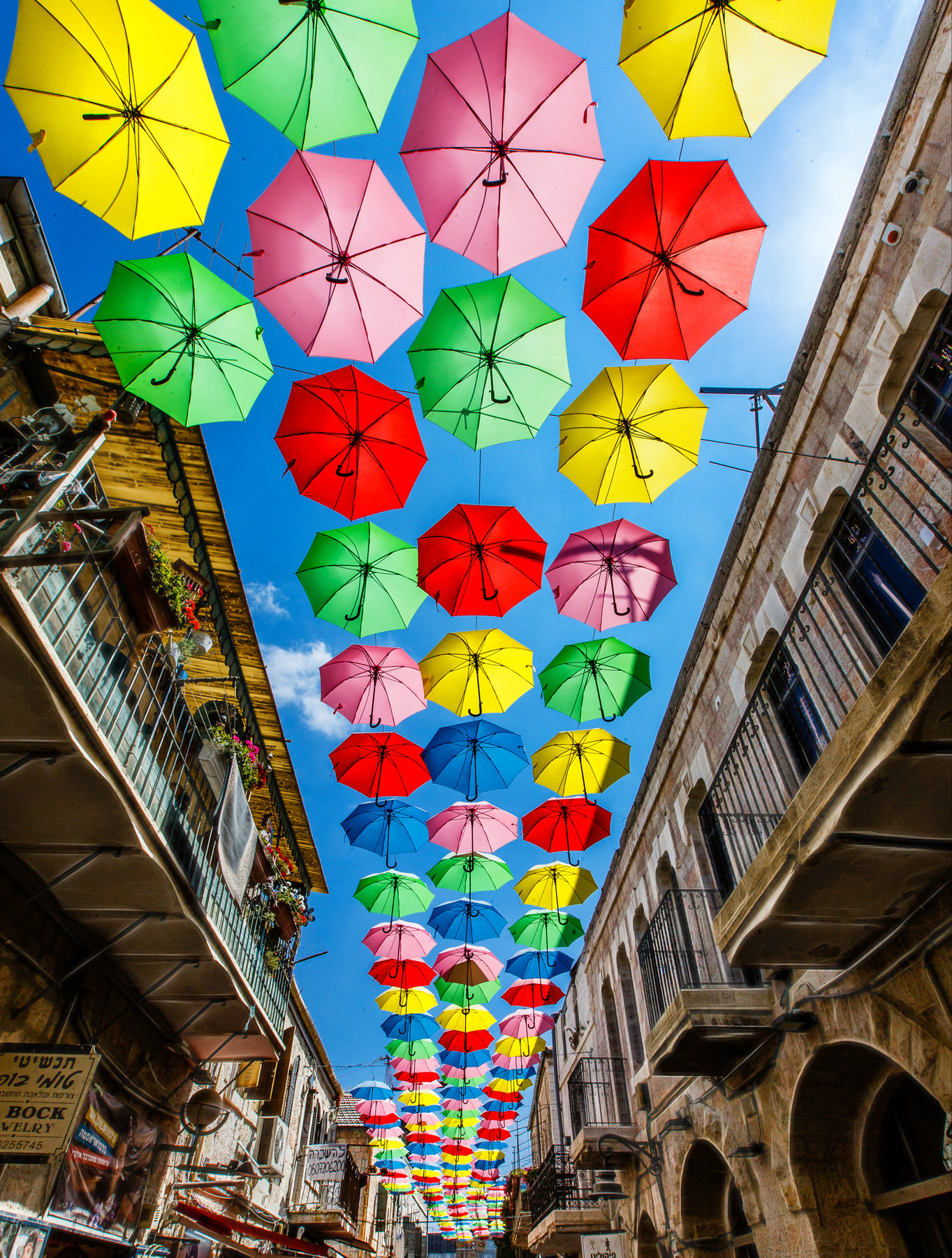 Jerusalem Umbrellas