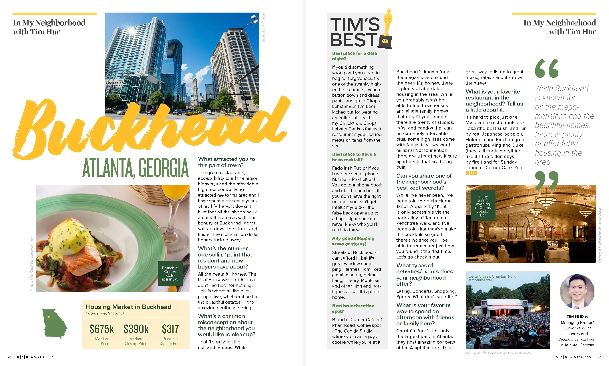In My Neighborhood with Tim Hur: Buckhead, Atlanta, Georgia