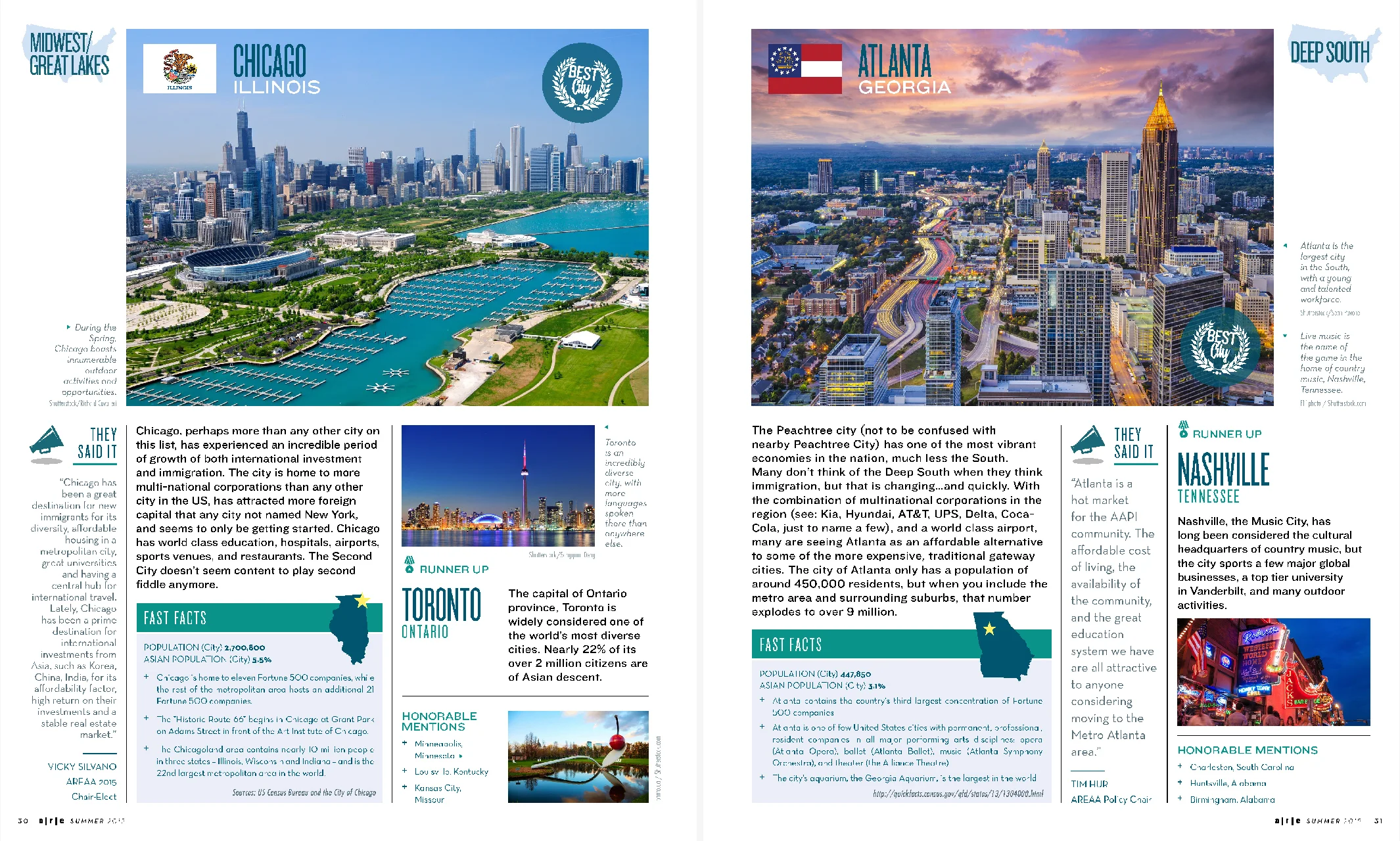 Beyond the Gateways: Chicago & Atlanta