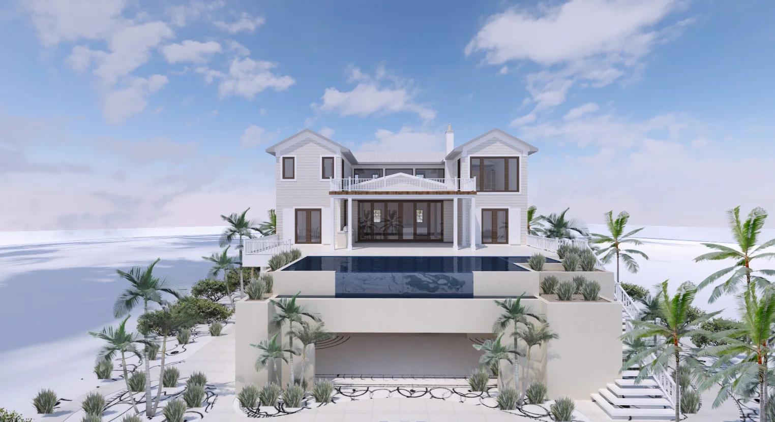 Gulf of Mexico Drive Traditional Under Construction