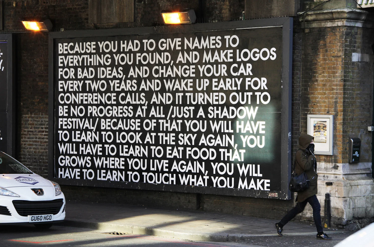 Old Street Billboard 2, 2012.