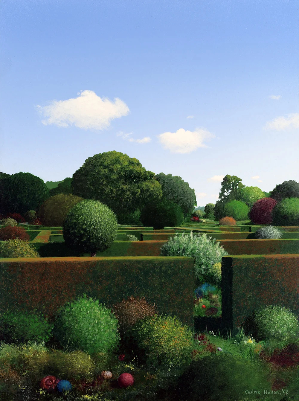 Hedge Garden, August