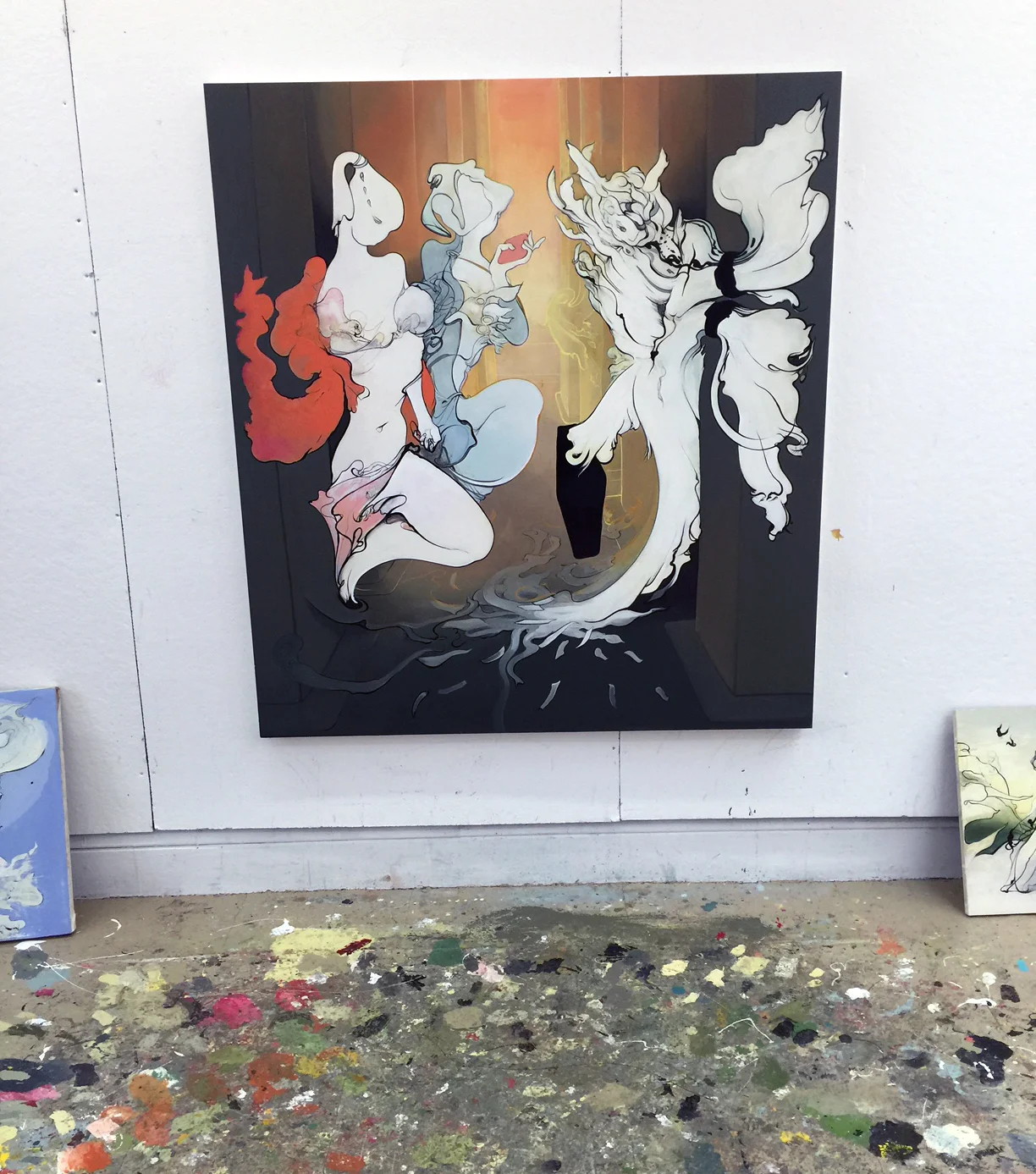Inka Essenhigh studio