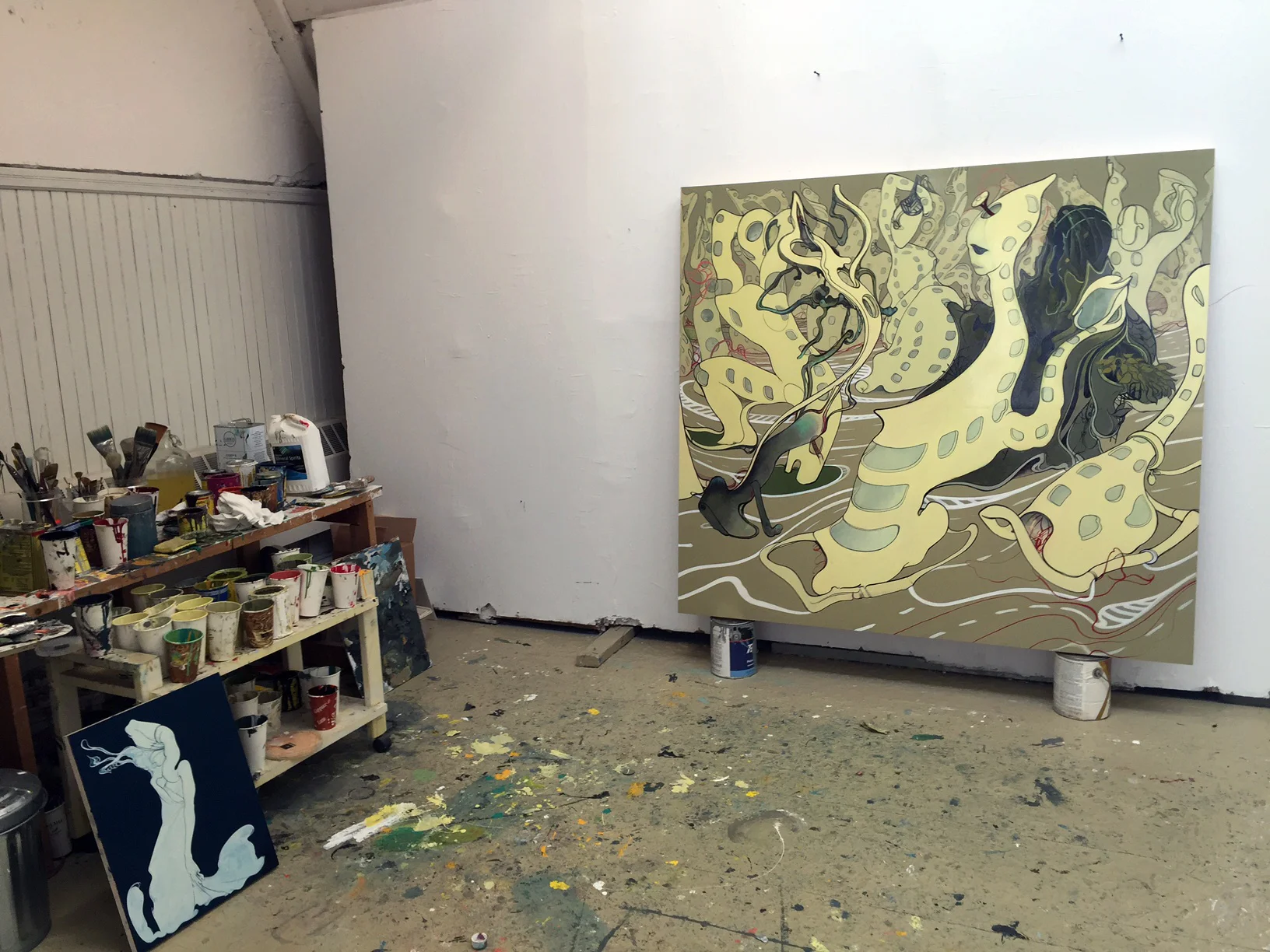 Inka Essenhigh studio