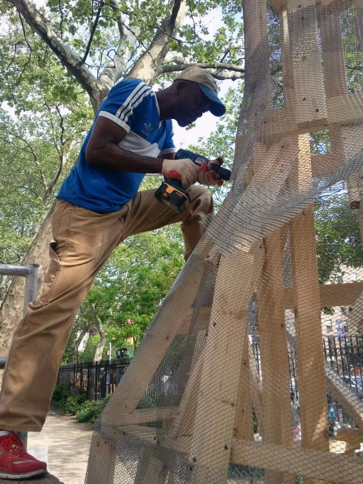 Rudy Shepherd at work