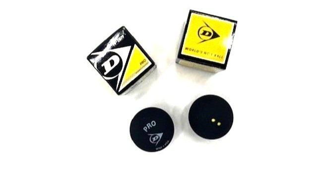 Dunlop Pro - Double Yellow Dot - $6