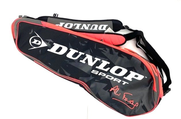 Dunlop 8 Racket Bag Ali Farag Signature - $99