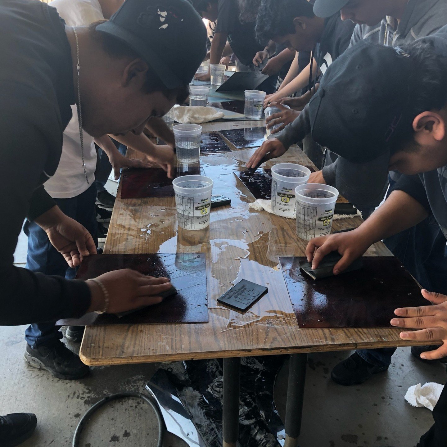 Project Time

Wet setting custom panels with 1500 grit sandpaper. Thank you to @3mcollision for the supplies.

@jusd_cte @rubidoux_jusd