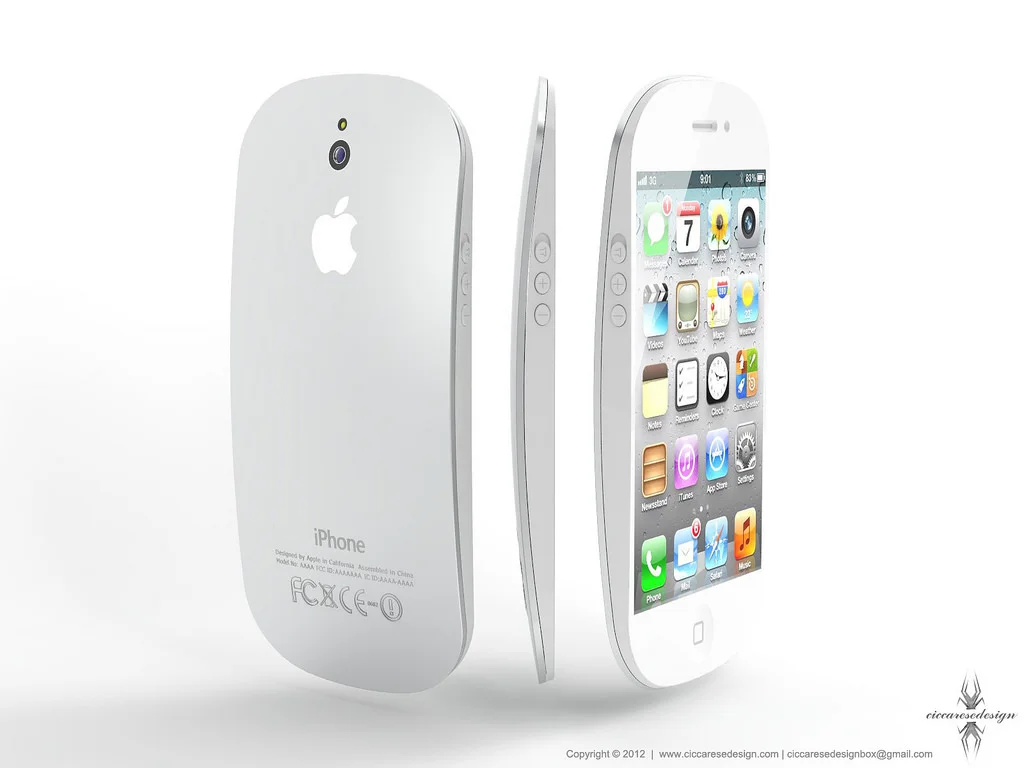 iPhone Teardrop Concept by Federico Ciccarese