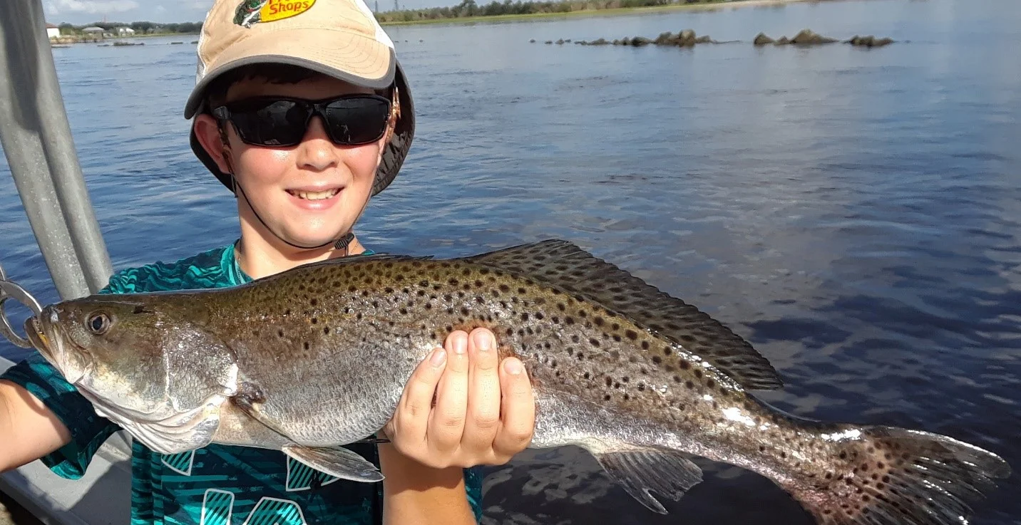 Sipler Jacksonville Fishing Charter w/ large trout