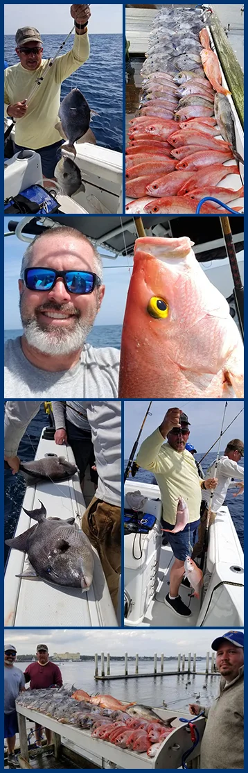 Cpt Starling fishing compilation of catches in Jacksonville waters