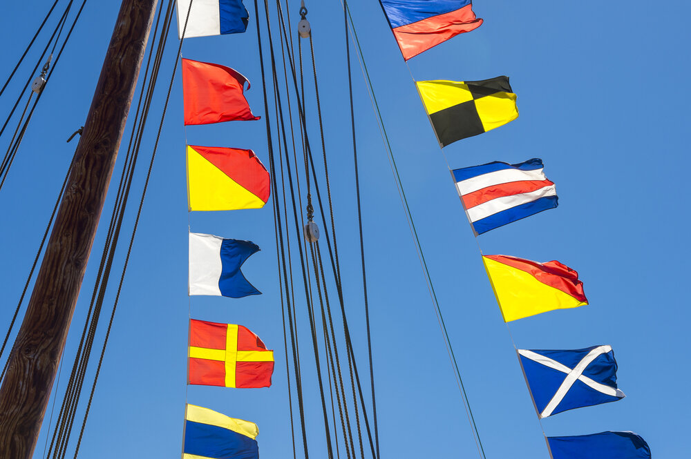 sailboat flags