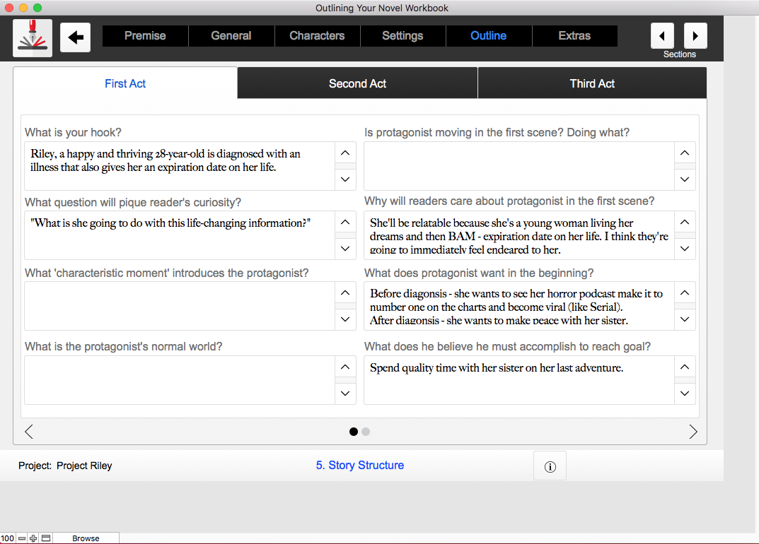 Story Structure Outline