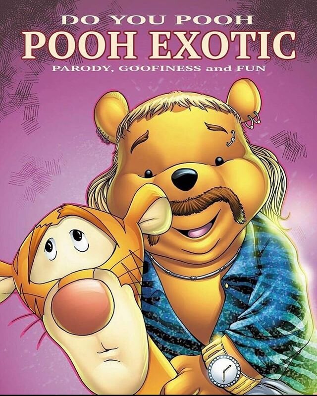 Pooh Exotic. 🐻 🐯 #StayHome #StayTheFuckHome