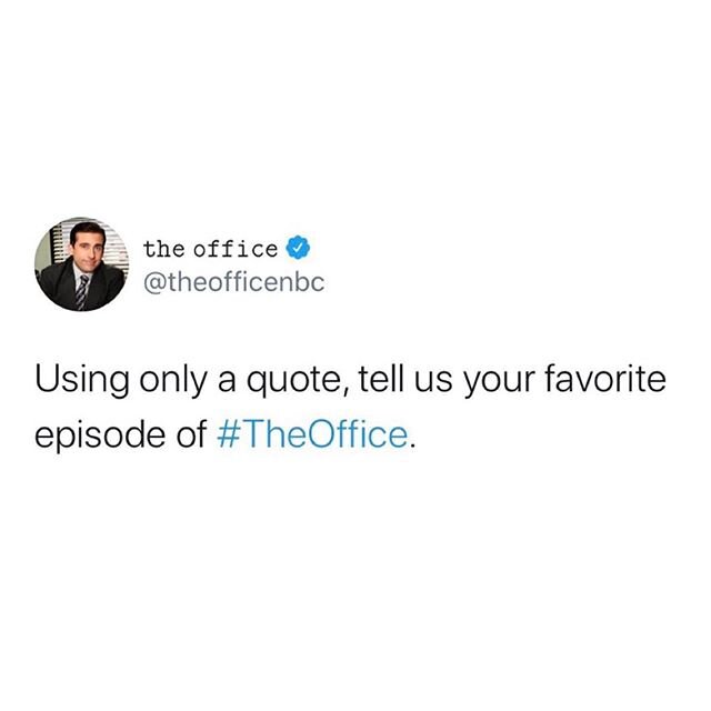 You know what to do! Drop it it here. #TheOffice