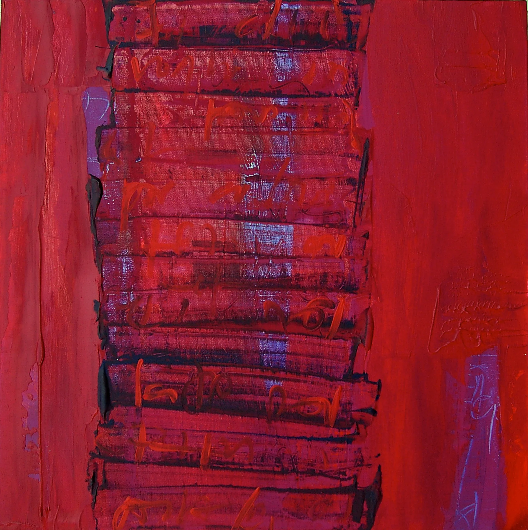 Untitled, acrylic on canvas, cm. 50 x 50, 2010