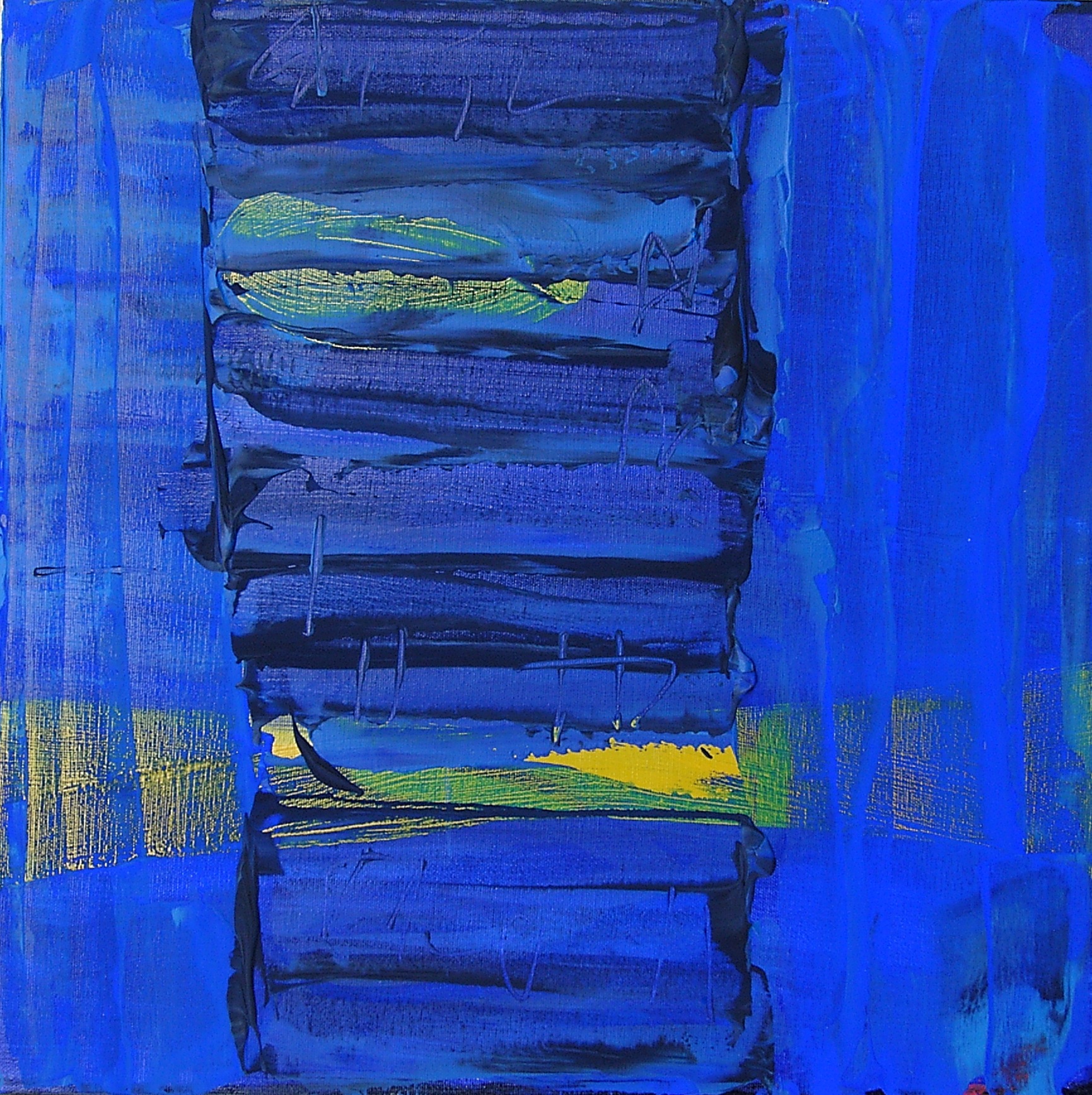 Untitled, acrylic on canvas, cm. 50 x 50, 2010