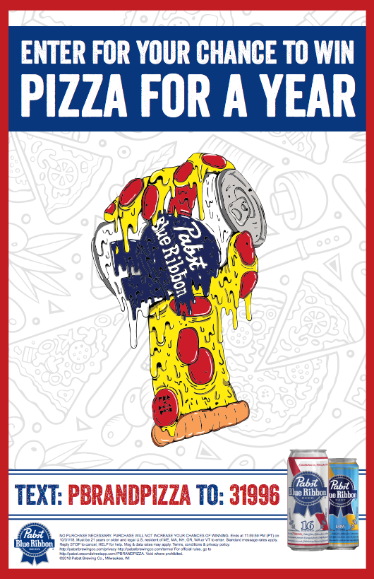 PBR: Pizza for a Year