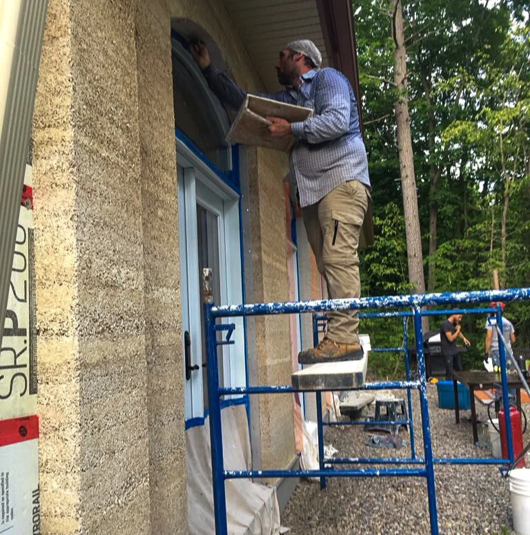 enduit de chanvre enduit de chaux peinture naturelle peinture à la chaux  pure et original Tockay peintures et enduits naturels peinture haut de gamme Du CHanvre