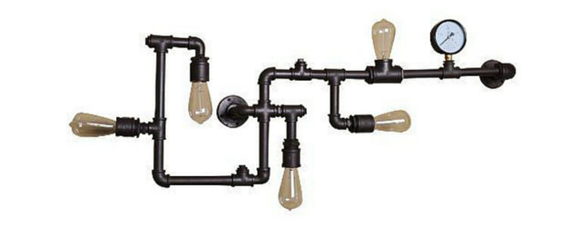 Sunlite 07076-SU - Piping System Wall Sconce