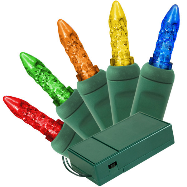 multicolor led string lights battery operated