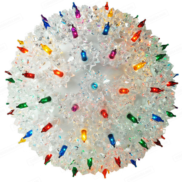 Multi-colored LED mini light sphere