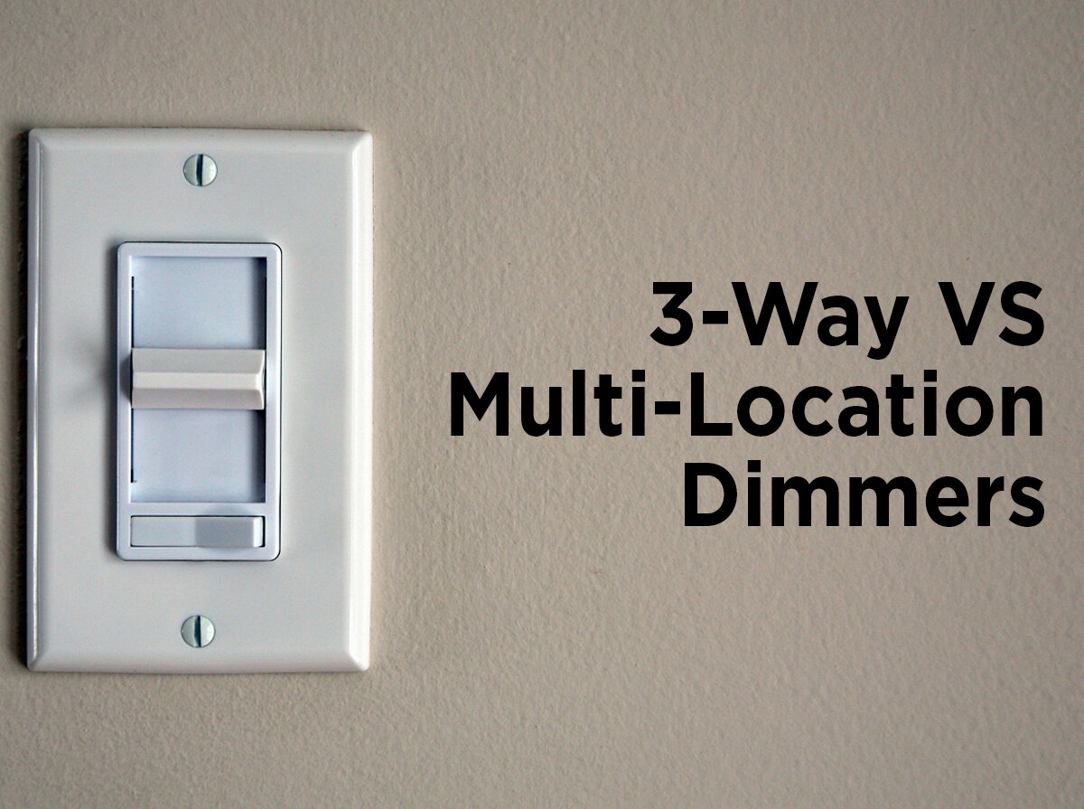 3 way dimmer for led lights with control circ