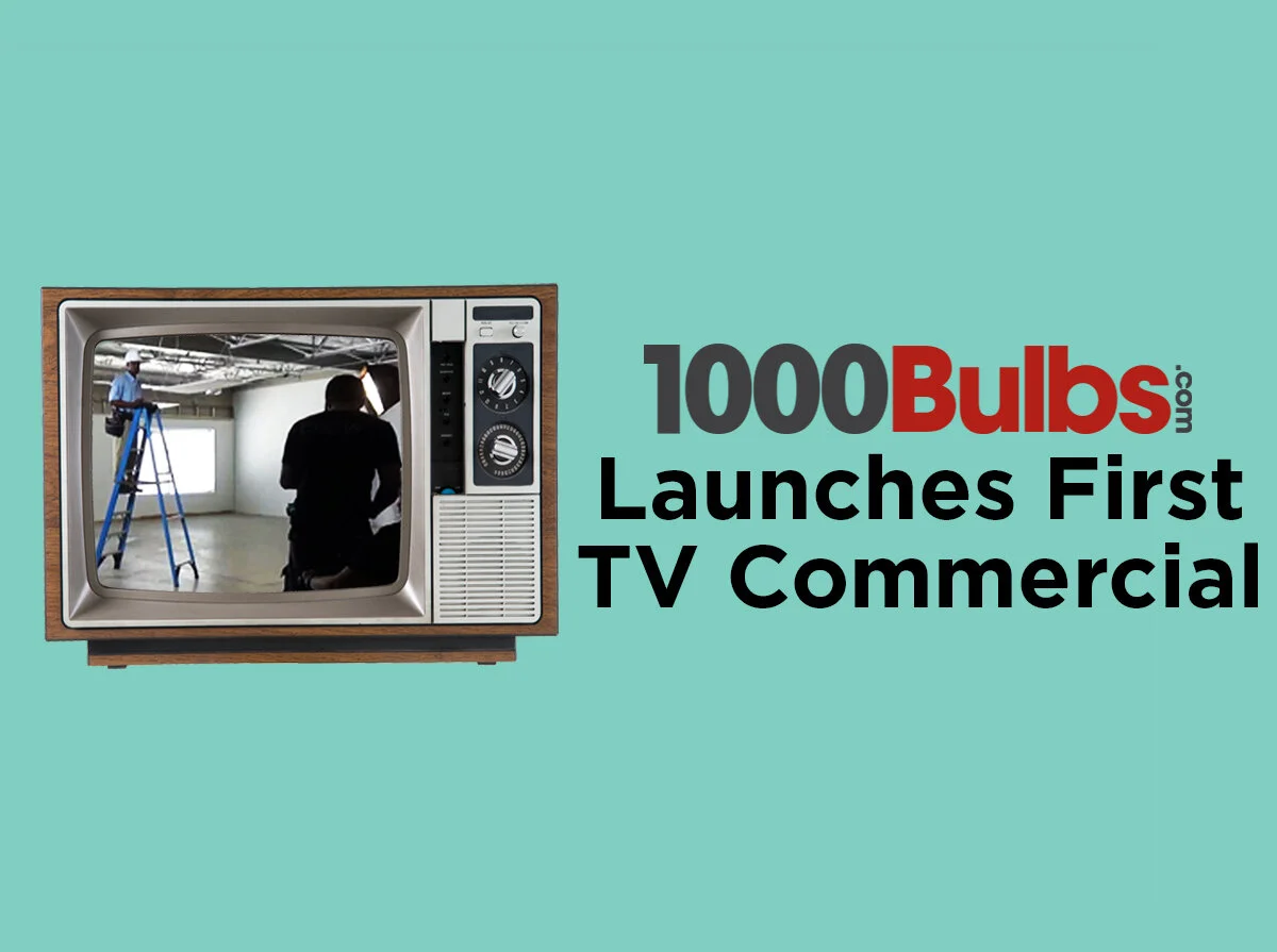 Launches First TV Commercial — 1000Bulbs Blog