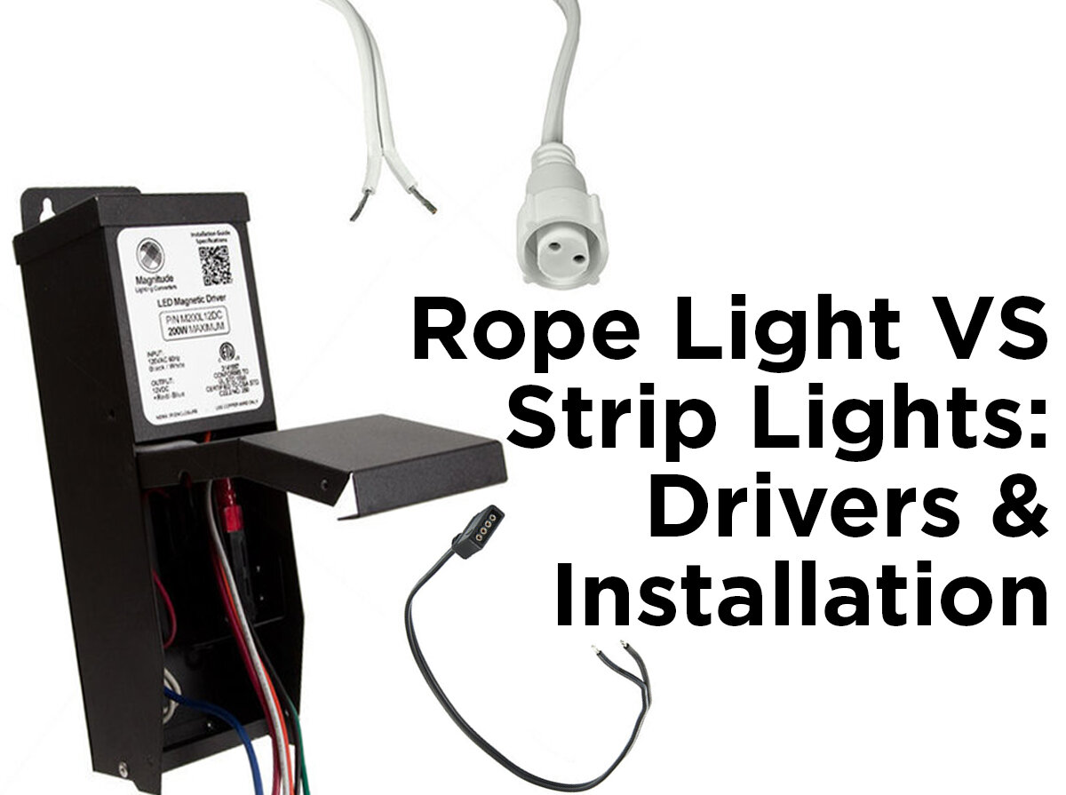 Rope Light vs Strip Lights: & Installation — 1000Bulbs.com Blog