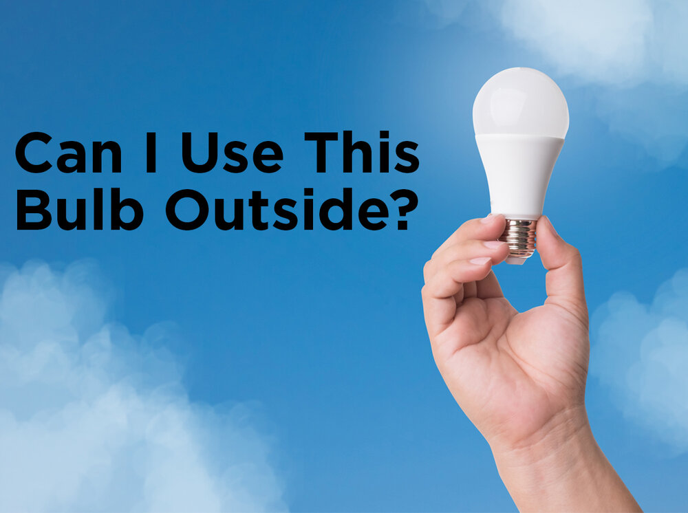 Kan du bruke LED -pærer i utendørs inventar?