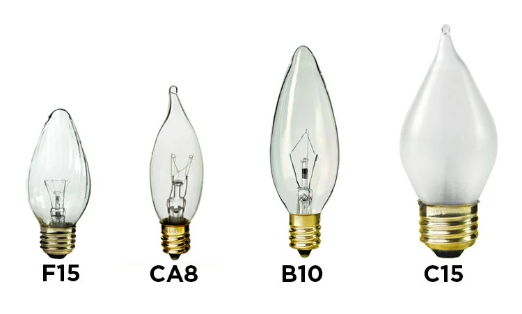 Light Bulb Shape Guide: Chandelier — 1000Bulbs.com Blog