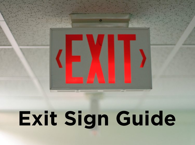 How To Replace Exit Sign Light Bulbs Shelly Lighting