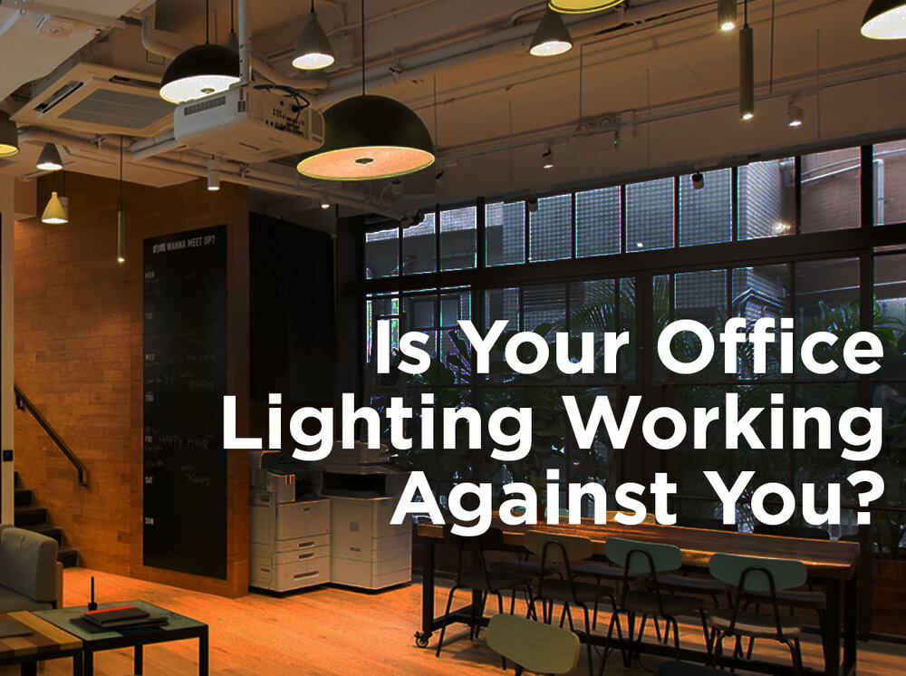 Is Your Office Lighting Working Against, Office Light Fixture