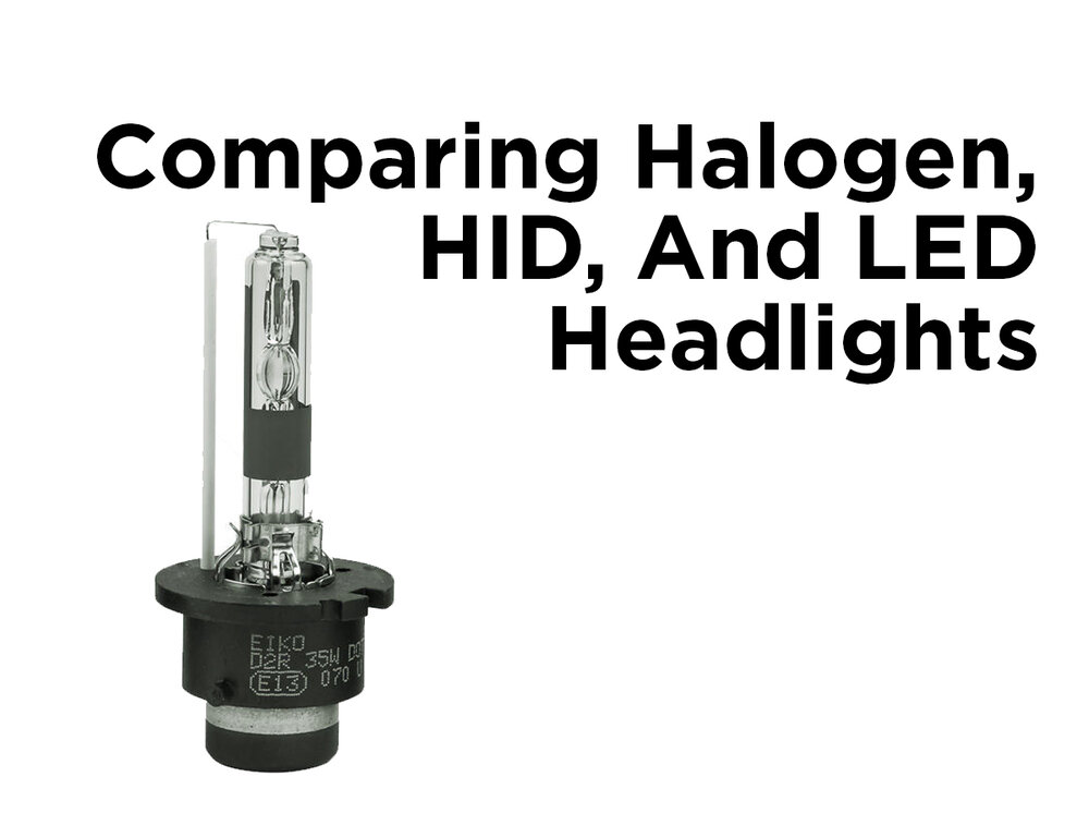 protest petulance erklære Comparing Halogen, HID, and LED Headlights — 1000Bulbs.com Blog