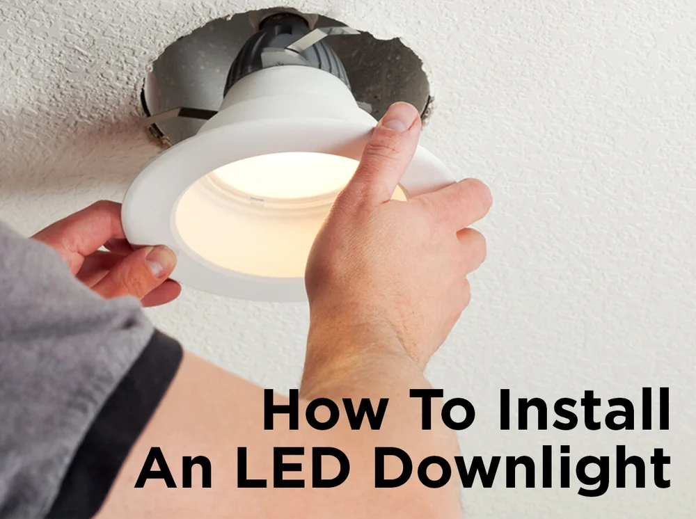 How To Replace Downlight Bulb With Led