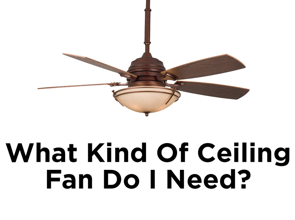 What Kind Of Ceiling Fan Do I Need 1000bulbs Com Blog What Kind Of Ceiling Fan Do I Need, How To Replace A Ceiling Fan With Standard Light Fixture