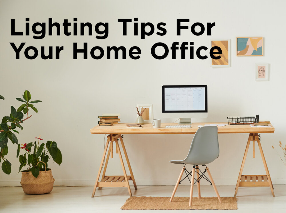 Lighting Tips For Your Home Office, Best Lighting Position For Computer Desk