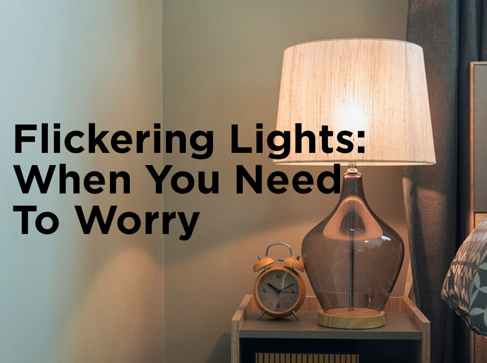 Flickering Lights When You Need To Worry 1000bulbs Com Blog - Why Does My Ceiling Light Keep Flickering