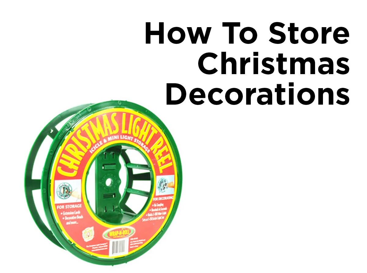 How to Store Christmas Decorations