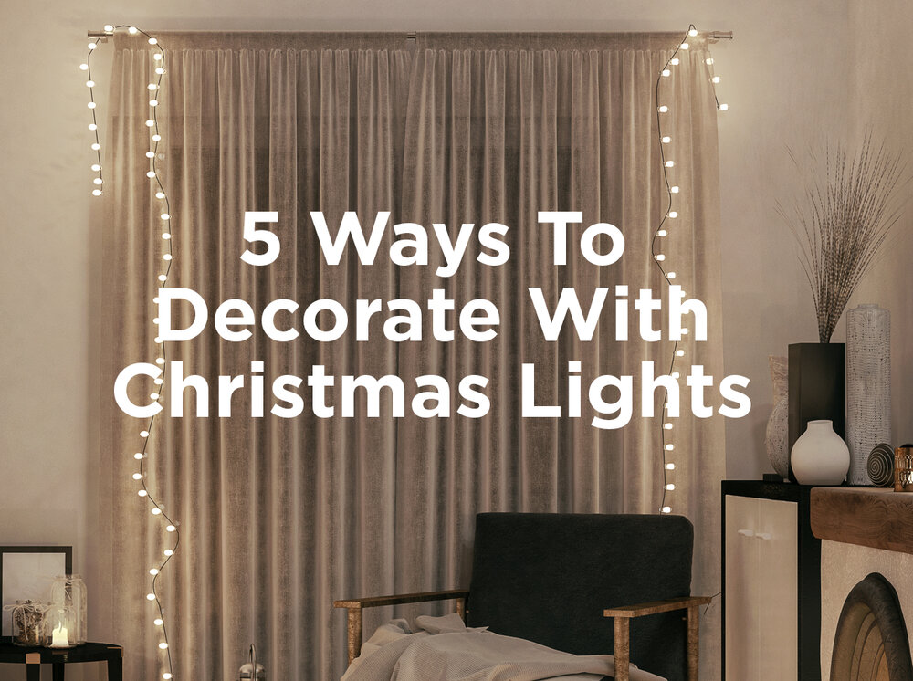 5 Ways to Decorate with Christmas Lights — 1000Bulbs Blog