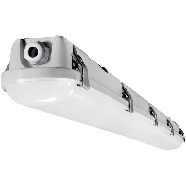 Grey LED Vapor Tight Fixture